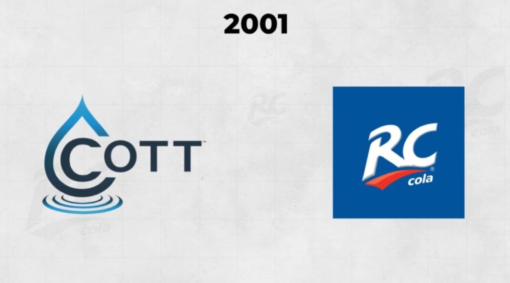 Cott Corporation International acquired RC Cola in 2001.