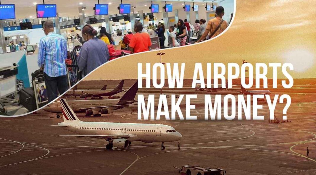 how airport makes money