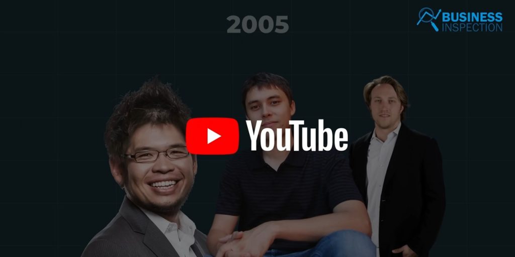 Jawed Karim, Chad Hurley, and Steve Chen founded YouTube in 2005.