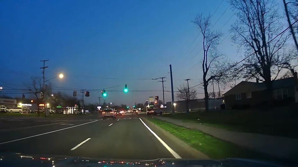 TORVO TD3 Dashcam night veiw 